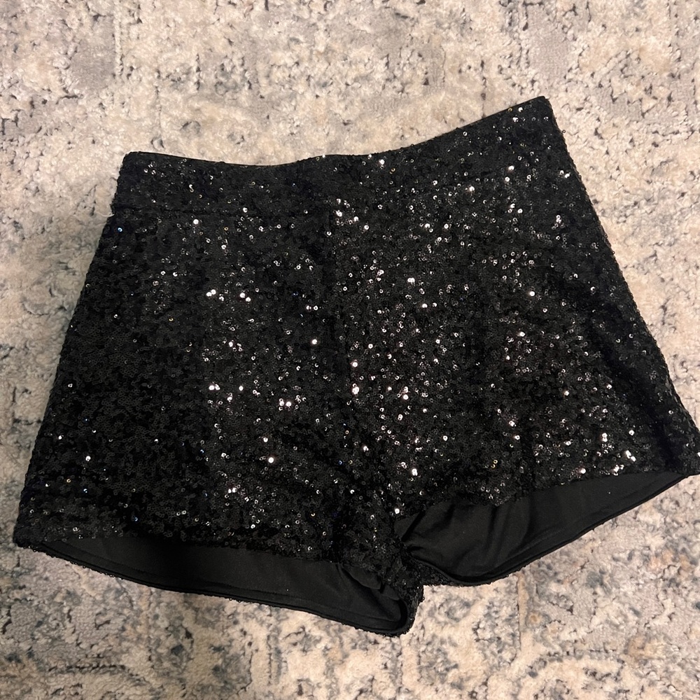 H&M Glitter shorts